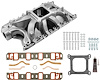 MidRise Air Intake Manifold Small Block Ford 351W - Machine Polished Finish - image 1