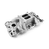 MidRise Intake Manifold 1957-1995 Small Block Chevy 350 - Natural Finish - image 1