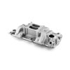 MidRise Intake Manifold 1957-1995 Small Block Chevy 350 - Natural Finish - image 2