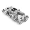 1-147-032 Chevy SBC 350 MidRise Aluminum Intake Manifold Machine Polished - image 2