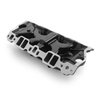 MidRise Intake Manifold Small Block Chevy 350 - Black Painted Finish - image 4