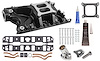 Speedmaster LowRise Intake Manifold Kit Ford 351W - Black Finish - image 1