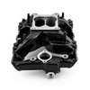 MidRise Air Intake Manifold Pontiac 326/350/389/400/421/428/455 - Black Finish - image 4