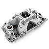 1-147-082 Chevy SBC 350 HiRise EFI 1957-95 Inj Ports Intake Manifold Satin - image 1