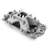 1-147-082 Chevy SBC 350 HiRise EFI 1957-95 Inj Ports Intake Manifold Satin - image 2