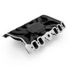 LowRise Intake Manifold Oldsmobile 400/425/455 ci - Black Finish - image 3