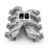 1-147-105-02 Chevy GM LS3 MidRise Air Dual Plane 4150 Carby Manifold Machine Polished - image 4