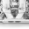 CHEVY BBC 454 DOWNDRAFT 8 STACK EFI INTAKE MANIFOLD POLISHED - image 3