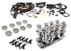 Downdraft EFI Stack Intake System Kit for Small Block Chevy - image 1