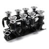 Downdraft EFI Stack Intake Manifold Small Block Chevy 350 [Black] - image 2