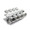 FORD 351W WINDSOR SIDEDRAFT 8 STACK EFI INTAKE MANIFOLD SYSTEM COMPLETE POLISHED - image 2