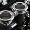 Downdraft EFI Stack Intake Manifold - Big Block Ford 460 Fuel Injected - Black - image 2