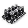 1-148-010-02 Downdraft EFI Stack Intake Manifold System Complete for Ford FE 390, 427, 428 [Black] - image 3