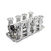 Downdraft EFI Stack Intake Manifold - Small Block Ford 260, 289, 302W Fuel Injected - image 1