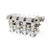 Downdraft EFI Stack Intake Manifold - Small Block Ford 260, 289, 302W Fuel Injected - Satin - image 2