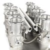 Downdraft EFI Stack Intake Manifold - Small Block Ford 260, 289, 302W Fuel Injected - Satin - image 4