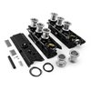 1-148-042-01 Complete Downdraft EFI Stack Intake Manifold System GM LS1 [Black] - image 2
