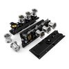 1-148-042-01 Complete Downdraft EFI Stack Intake Manifold System GM LS1 [Black] - image 3