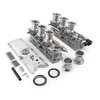 Complete Downdraft EFI Stack Intake Manifold System [Chevy LS1 Fuel Injected] Polished - image 2