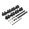 1-261-017 Chevy SBC 350 Shaft 1.5 Ratio DNA Aluminum Roller Rocker Arms Set - image 1