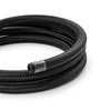 1-339-007-01 -4 AN Braided Black Nylon Hose Line 3 ft. Length - image 3