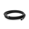 1-339-008-02 -6 AN Braided Black Nylon Hose Line 6 ft. Length - image 2