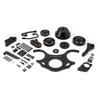 1-415-002-02 Chevy BBC 454 Aluminum Serpentine Complete Engine Pulley Kit Black - image 2