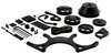 Serpentine Engine Pulley Kit Small Block Chevy with Reverse-Rotation Long Water Pump - image 2