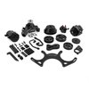 Complete Engine Drive Accessory Kit for Small Block Chevy 350 - Anodized Black - image 2