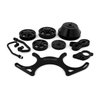 Complete Engine Drive Accessory Kit for Small Block Chevy 350 - Anodized Black - image 3