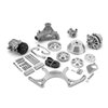 1-673-001-02 Aluminum Complete Serpentine Belt Drive System Kit for Small Block Chevy 350 [Polished] - image 2