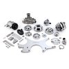 1-673-003-01 Ford SB 289 302 351w Aluminum Complete Serpentine Belt Drive System Kit Polished - image 2