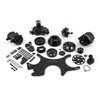 1-673-003-02 Ford SB 289 302 351w Aluminum Complete Serpentine Belt Drive System Kit Black - image 2