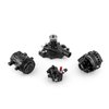 1-673-003-02 Ford SB 289 302 351w Aluminum Complete Serpentine Belt Drive System Kit Black - image 4
