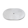 12 Aluminum Oval Ball Milled Air Cleaner Top - image 1