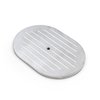 12 Aluminum Oval Ball Milled Air Cleaner Top - image 4