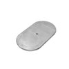 12 Aluminum Oval Plain Air Cleaner Top - image 2
