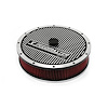Elite Top Air Cleaner Kit 14 in. x 3 in. [Red] - image 1