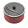 14 x 6 Washable Element Procomp Elite Top Flat Base Air Cleaner Kit - image 1