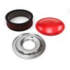 14 x 4 Washable Element Speedmaster Top Flat Base Air Cleaner Kit - image 2