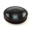 14 x 2 Washable Element Speedmaster Black Top Dropped Base Air Cleaner Kit - image 2