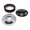 14 x 3 Washable Element Speedmaster Black Top Dropped Base Air Cleaner Kit - image 3