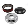 14 x 4 Washable Element Speedmaster Black Top Dropped Base Air Cleaner Kit - image 2
