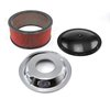 14 x 6 Washable Element Speedmaster Black Top Dropped Base Air Cleaner Kit - image 3