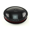 14 x 2 Washable Element Speedmaster Black Top Flat Base Air Cleaner Kit - image 1