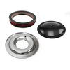 14 x 2 Washable Element Speedmaster Black Top Flat Base Air Cleaner Kit - image 2