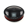 14 x 3 Washable Element Speedmaster Black Top Flat Base Air Cleaner Kit - image 1