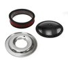 14 x 3 Washable Element Speedmaster Black Top Flat Base Air Cleaner Kit - image 2