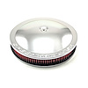 14 x 2 Washable Element Speedmaster Silver Top Flat Base Air Cleaner Kit - image 1