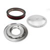 14 x 2 Washable Element Speedmaster Silver Top Flat Base Air Cleaner Kit - image 2